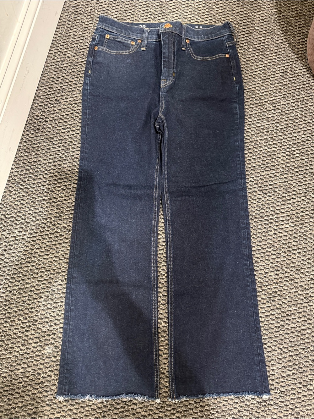 J. Crew Dark Blue Flare Jeans